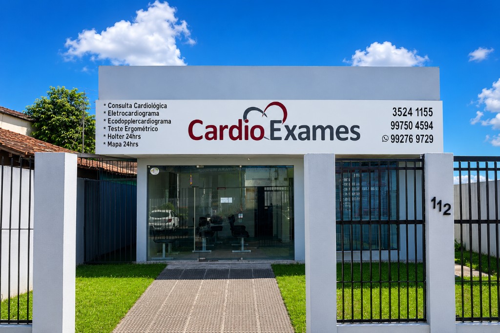 Fachada da CardioExames